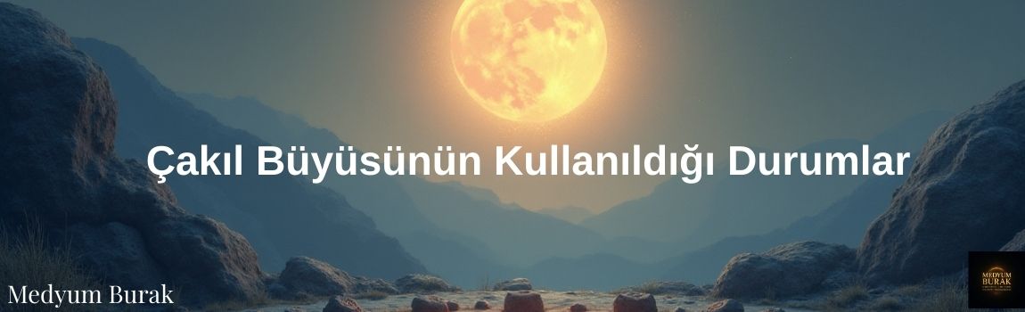 Çakıl Büyüsünün Kullanıldığı Durumlar