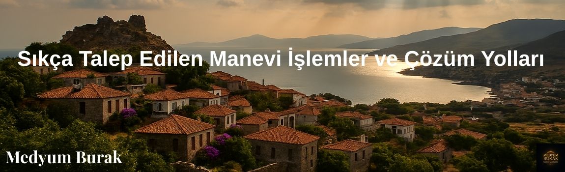 Sıkça Talep Edilen Manevi İşlemler ve Çözüm Yolları