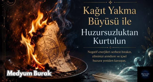 Kağıt Yakma Büyüsü Kapak Görseli