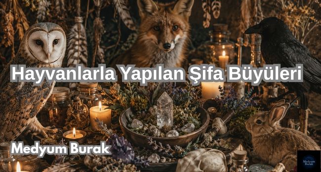 Hayvanlarla Yapılan Şifa Büyüleri Kapak Görseli
