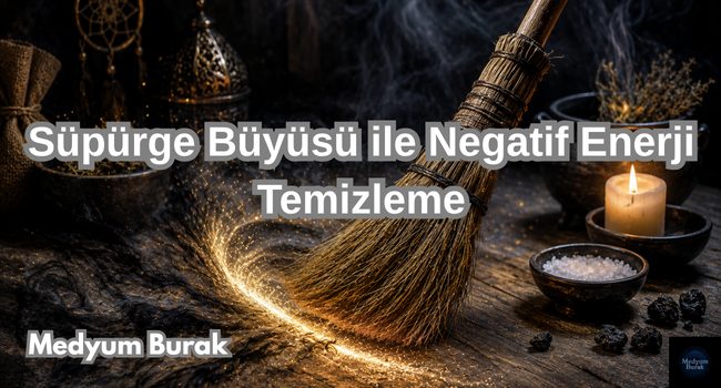 Süpürge Büyüsü ile Negatif Enerji Temizleme Kapak Görseli